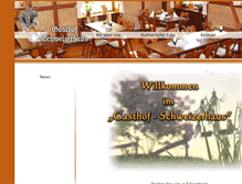 Tablet Screenshot of gasthof-schweizerhaus.de