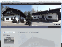 Tablet Screenshot of gasthof-schweizerhaus.com